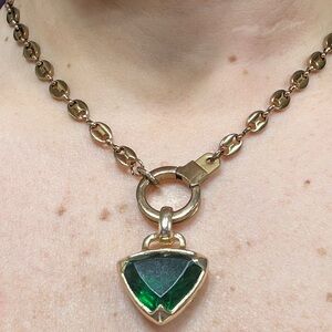 Air & Anchor, cuff keeper, gold chain ⛓️‍💥 charm necklace